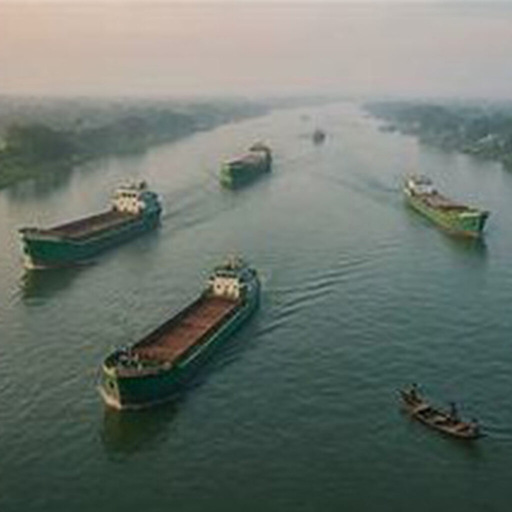 The waterways communication system o plays a very important role in the country